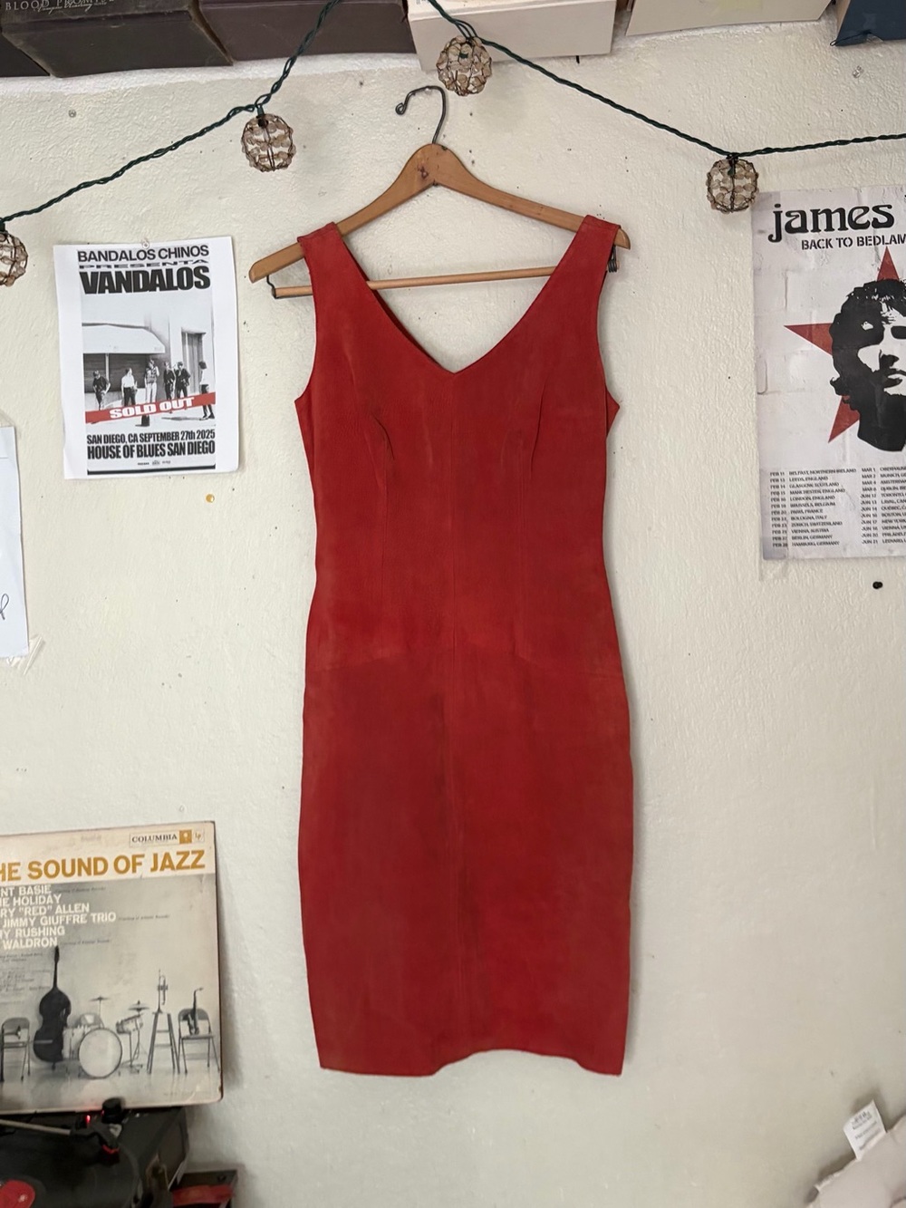 Canadian Couture leather dress